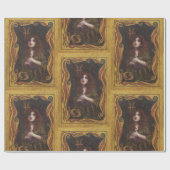 Papier Cadeau Papier d'enveloppement vintage (Plat)