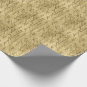Papier Cadeau Papier d'enveloppement Vintage (Coin)