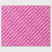 Papier Cadeau Papier d'enveloppement XOXO Valentine's Day (Plat)