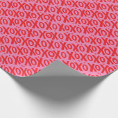 Papier Cadeau Papier d'enveloppement XOXO Valentine's Day (Coin)
