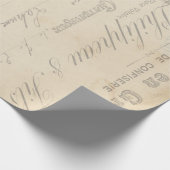 Papier Cadeau Papier des éphémères 60lb Decoupage de Tour Eiffel (Coin)