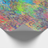 Papier Cadeau Papier d'habillage ou de découpage d'art Abstrait (Coin)