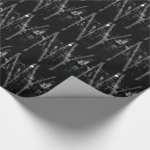 Papier Cadeau Papier d'horizon du papier d'emballage NYC de New (Coin)