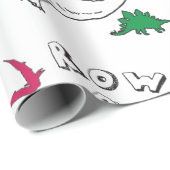 Papier Cadeau Papier Dinosaure (Coin rond)