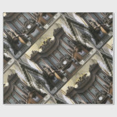 Papier Cadeau Papier d'organe de tuyau de St Sulpice (Plat)