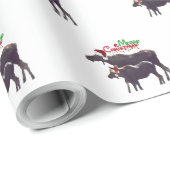 Papier Cadeau Papier d'orignal et de veau (Coin rond)