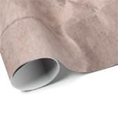 Papier Cadeau Papier effondré rustique (Coin rond)