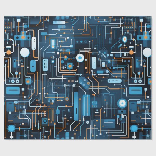 Papier Cadeau Papier électronique d'enrobage de circuits (Plat)