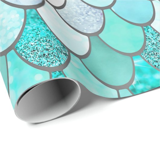 Papier Cadeau Papier en pastel d'emballage cadeau de filles de (Coin rond)