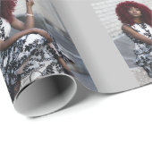 Papier Cadeau papier enveloppant de mélanine (Coin rond)