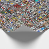 Papier Cadeau Papier enveloppant des portes de Dublin (Coin)