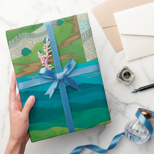 Papier Cadeau Papier Enveloppant La Grande Muraille De Chine