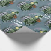 Papier Cadeau Papier enveloppant Noël enchâssé (Coin)