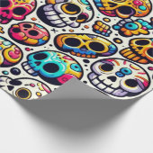 Papier Cadeau Papier enveloppant pour Halloween... (Coin)