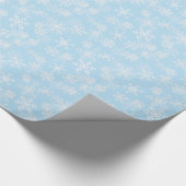 Papier Cadeau Papier-flocons de neige de Noël (Coin)