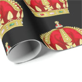 Papier Cadeau Papier King David Wrapping (Coin rond)