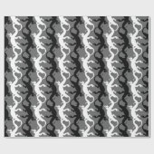 Papier Cadeau Papier Lizard à envelopper Reptile Art Papier de N (Plat)