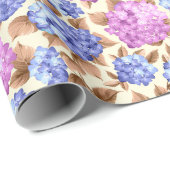 Papier Cadeau Papier mariage (Coin rond)