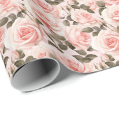 Papier Cadeau Papier mariage (Coin rond)