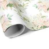 Papier Cadeau Papier mariage (Coin rond)