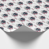 Papier Cadeau Papier Mariage Black Horse (Coin)