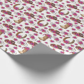 Papier Cadeau Papier Mariage occidental (Coin)