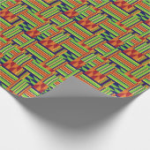 Papier Cadeau Papier Motif africain (Coin)