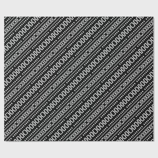 Papier Cadeau Papier Motif africain (Plat)
