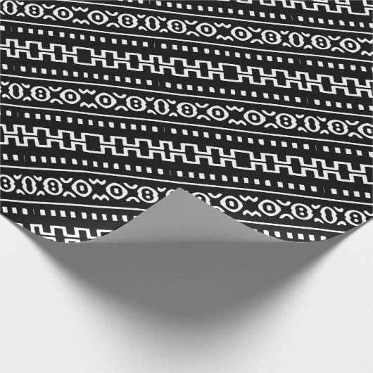 Papier Cadeau Papier Motif africain (Coin)