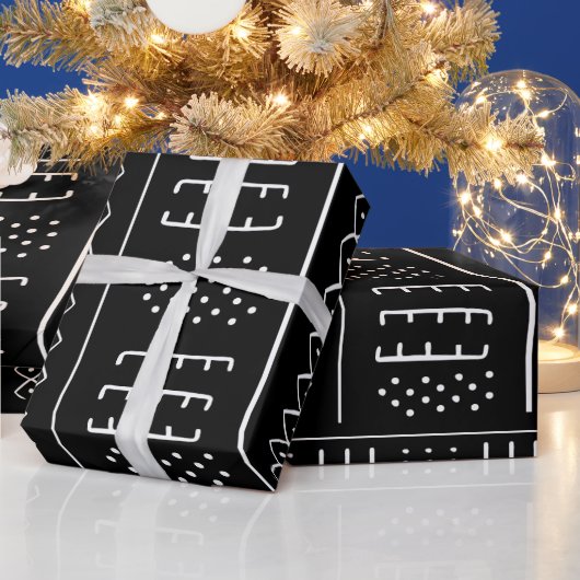 Papier Cadeau Papier Motif africain (Vacances)