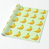 Papier Cadeau Papier MOTIF BANANAS (Déroulé)