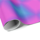 Papier Cadeau Papier Motif bleu et rose À damiers (Coin rond)