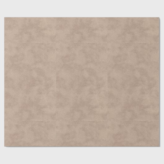 Papier Cadeau Papier Motif en cuir Brown clair (Plat)