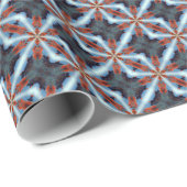 Papier Cadeau papier motif géométrique diamant (Coin rond)