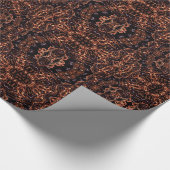 Papier Cadeau Papier Motif motif psychédélique (Coin)