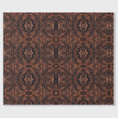 Papier Cadeau Papier Motif motif psychédélique (Plat)