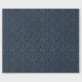 PAPIER CADEAU PAPIER MOTIF PAPIER DE LA MARINE OR STAR PAPIER CA (Plat)