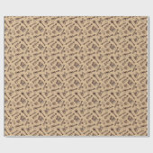 Papier Cadeau Papier Motif Rebetiko (Plat)