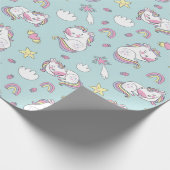 Papier Cadeau Papier Motif Unicorn (Coin)