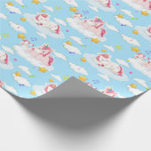 Papier Cadeau Papier Motif Unicorn (Coin)