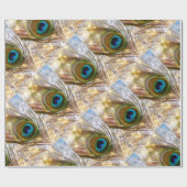 Papier Cadeau Papier mousseux Peacock (Plat)