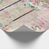 Papier Cadeau Papier mural Vintage romantique Rose (Coin)