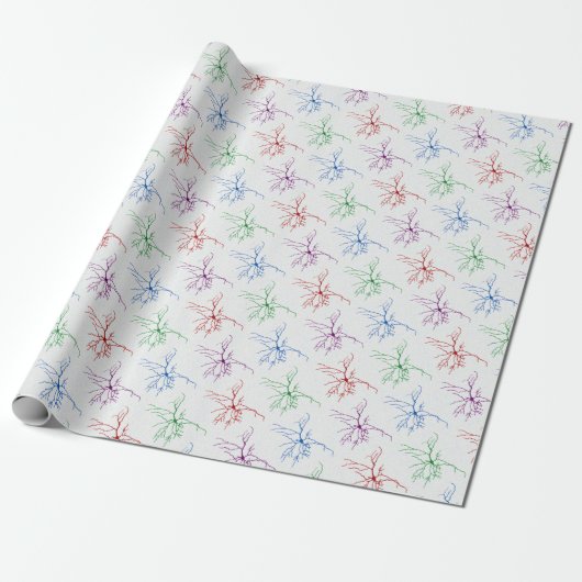 Papier Cadeau Papier neurotoxique (Déroulé)