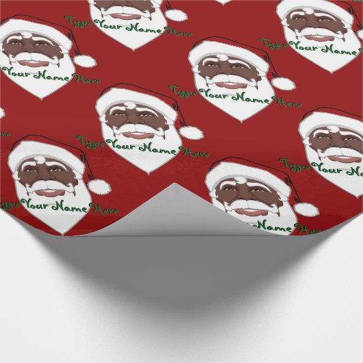 Papier Cadeau Papier noir Père Noël papier papier de Noël person (Coin)