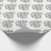 Papier Cadeau Papier-ornements de Noël (Coin)