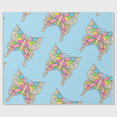 Papier Cadeau Papier Papier à envelopper cadeau d'anniversaire p (Plat)