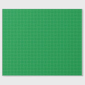 Papier Cadeau Papier papier enveloppé HAMbyWG - Kelly Green Lg P (Plat)