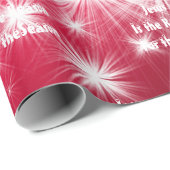 Papier Cadeau Papier papier Noël Jésus est la raison (Coin rond)