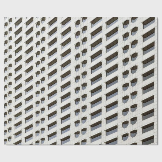 Papier Cadeau Papier peint plan architecture blanc (Plat)