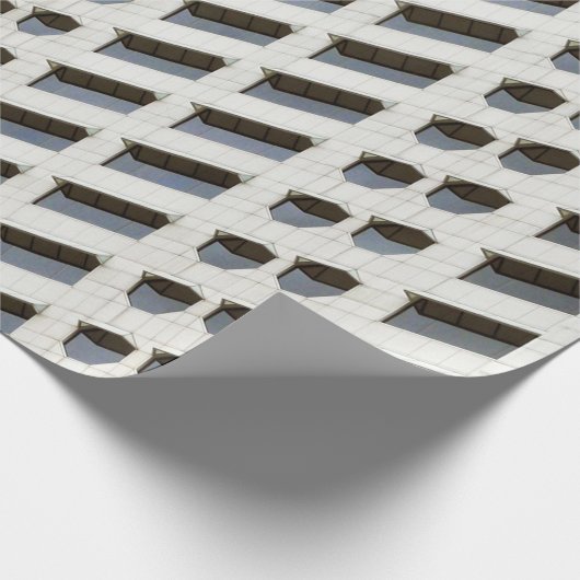 Papier Cadeau Papier peint plan architecture blanc (Coin)